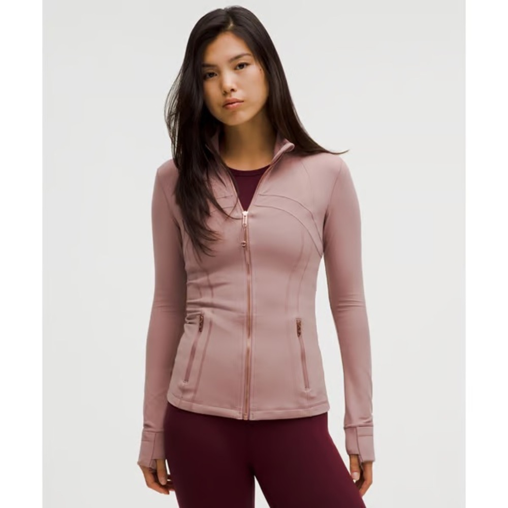 Lululemon Define jacket size 12 
Discontinued color Mauve reg length